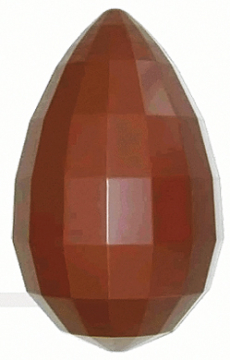 Chocolat Form Medium Diamant Shape Egg 155x 100mm Polycarbonate Mould